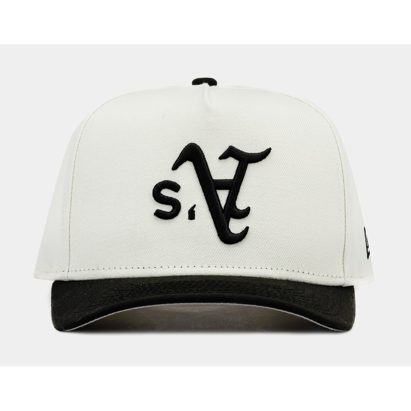 Exclusive Oakland A’s Curved 950AF Snapback Mens Hat (Beige/White)