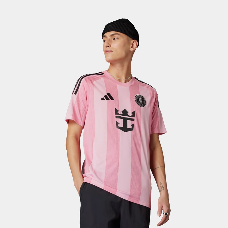 Inter Miami CF 25/26 Messi Home Mens Jersey (Easy Pink/Black)