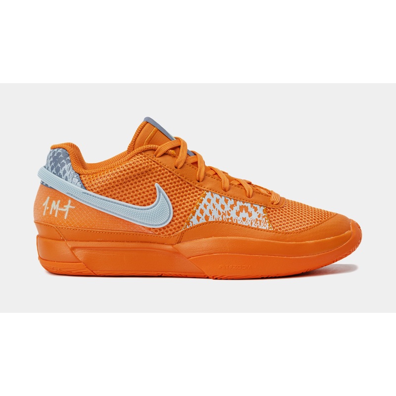 Ja 1 Day Mens Basketball Shoes (Mandarin/Multi Color/Vapor Green)