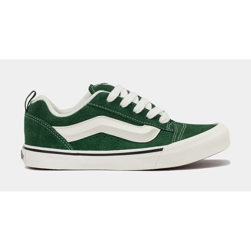 Knu Skool Grade School Skate Shoes (Green/White)