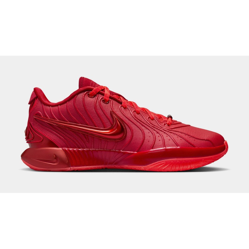 LeBron XXI Gym Red Mens Basketball Shoes (Bright Crimson/Gym Red)