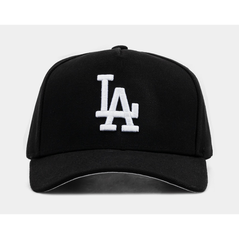 Los Angeles Dodgers Pro Snapback Mens Hat (Black/White)