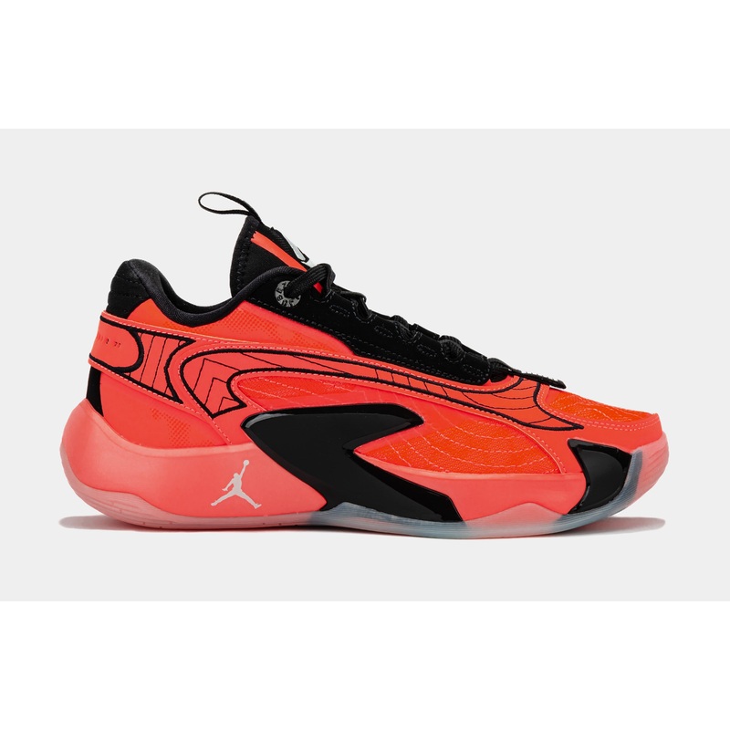 Luka 2 Bright Mango Grade School Basketball Shoes (Bright Mango/Barely Green/Black)