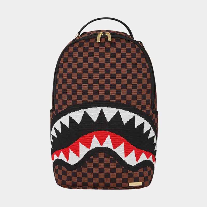 Sharks In Paris 2.0 Mens Backpack (Brown/Black)