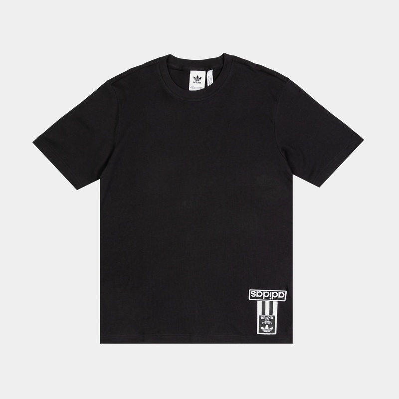 Adibreak Mens Short Sleeve Shirt (Black/White)