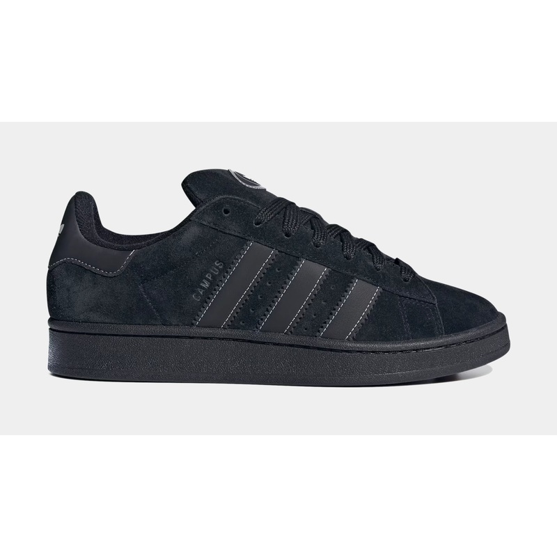 Campus 00s Core Black Mens Lifestyle Shoes (Core Black/Core Black/Cloud White)