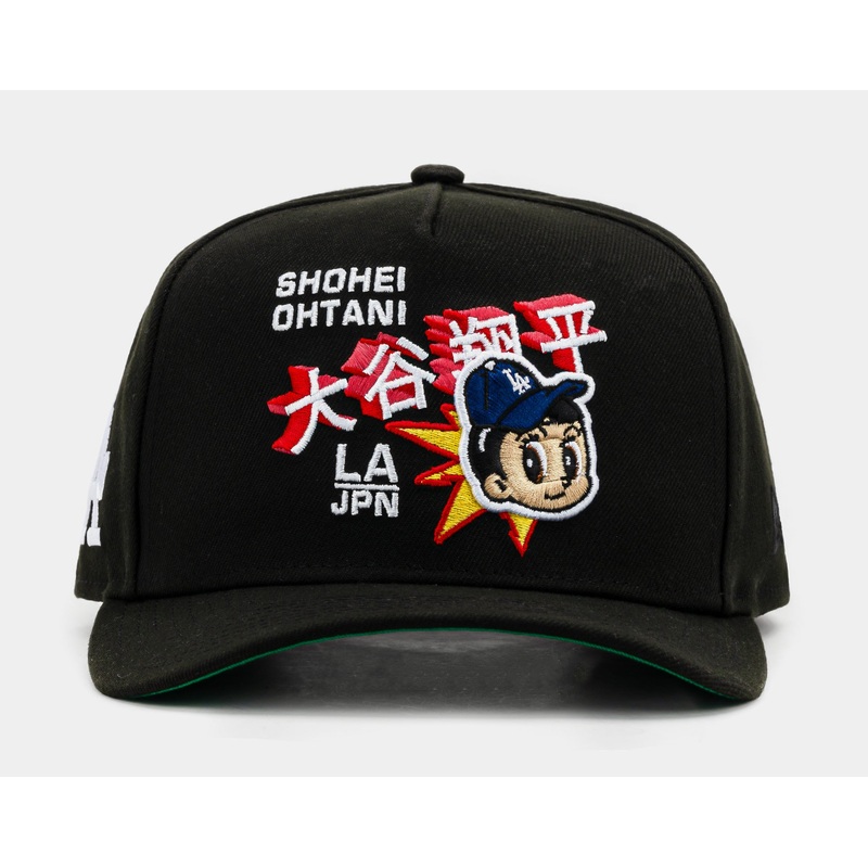 Exclusive Los Angeles Dodgers Shohei Ohtani 950AF Snapback Mens Hat (Black)