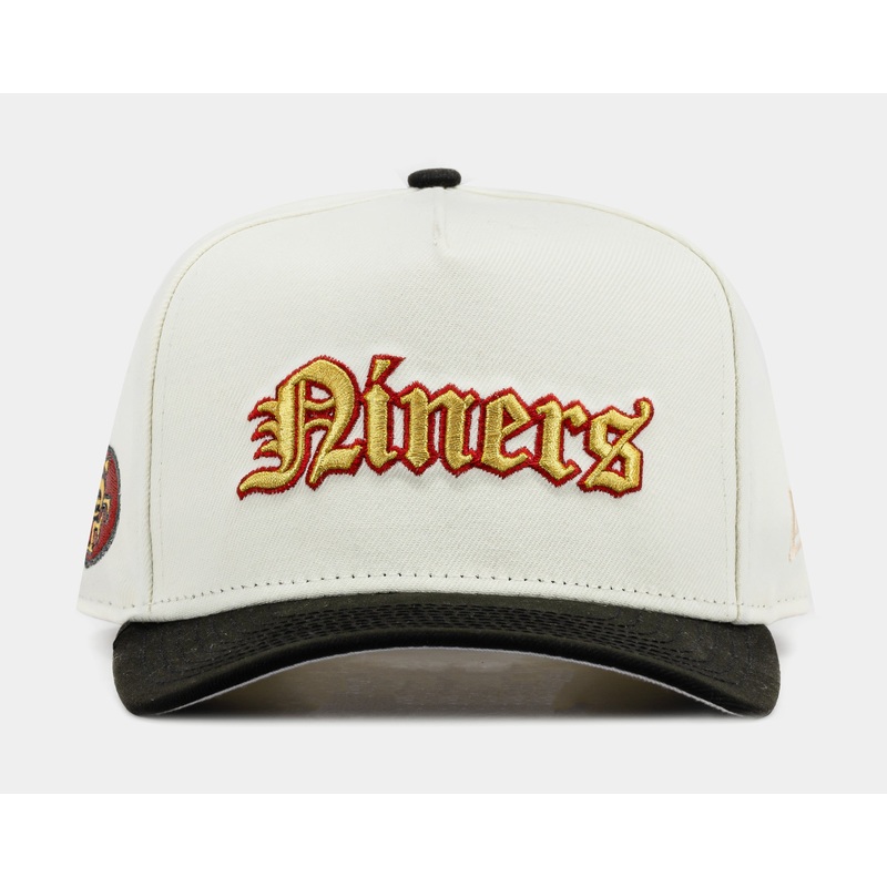 Exclusive San Francisco 49ers Chrome 950AF Snapback Mens Hat (Red/Beige)