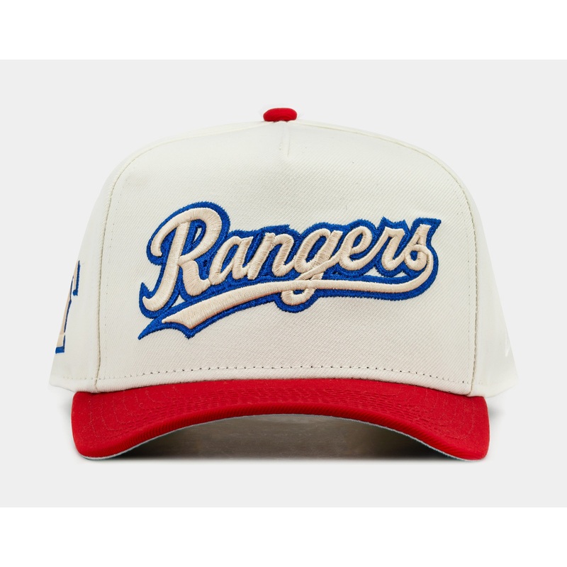 Exclusive Texas Rangers 950AF Snapback Mens Hat (Red/White)
