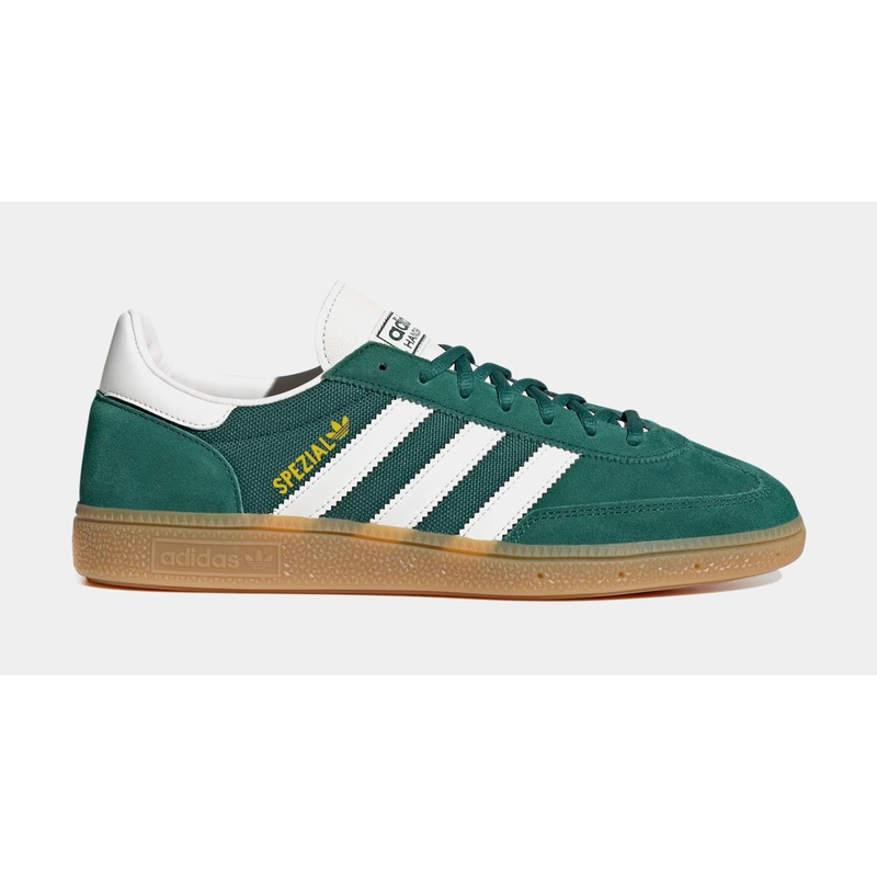 Handball Spezial Mens Lifestyle Shoes (Collegiate Green/Cloud White/Chalk White)