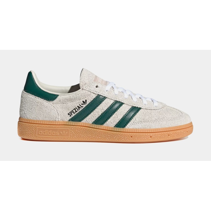 Handball Spezial Womens Lifestyle Shoes (Alumina/Collegiate Green/Gum)