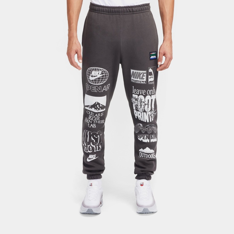 NSW Club Fleece Joggers Mens Sweatpants (Grey/Brown)