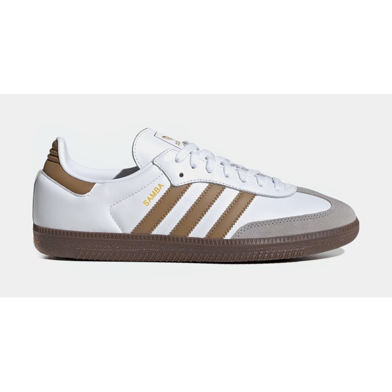 Samba OG Mens Lifestyle Shoes (Cloud White/Brown Desert)