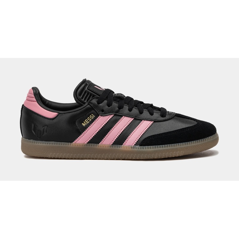 Samba OG Messi Mens Lifestyle Shoes (Black/Pink/Black)