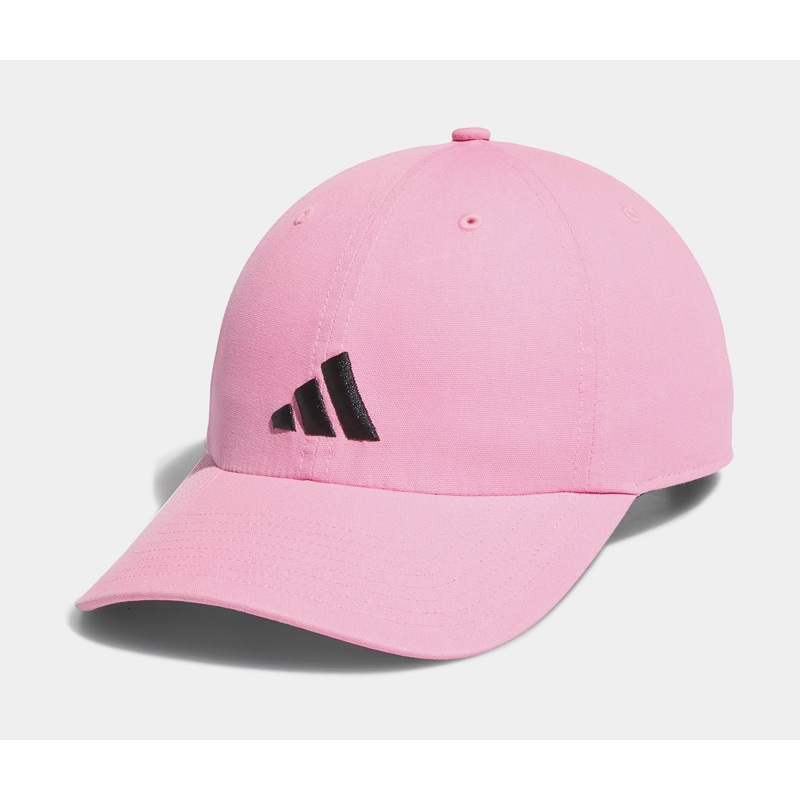 Soccer Relaxed Strapback Mens Hat (Pink/Black)