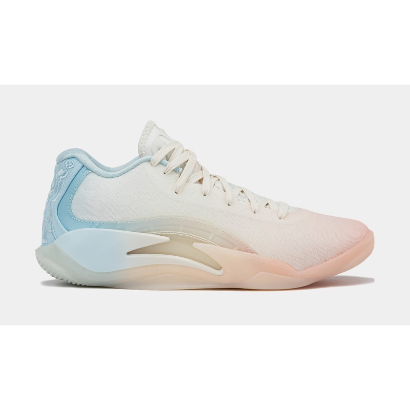 Zion 3 Rising Mens Basketball Shoes (Bleached Coral/Crimson Tint/Pale Ivory)