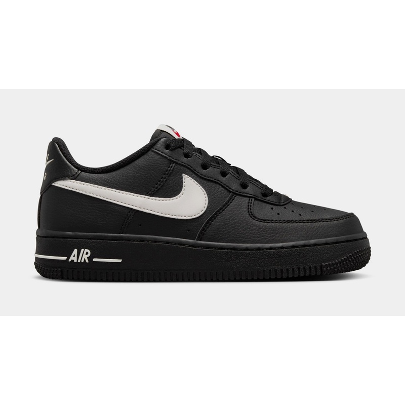 Air Force 1 Low Grade School Lifestyle Shoes (Black/Phantom)