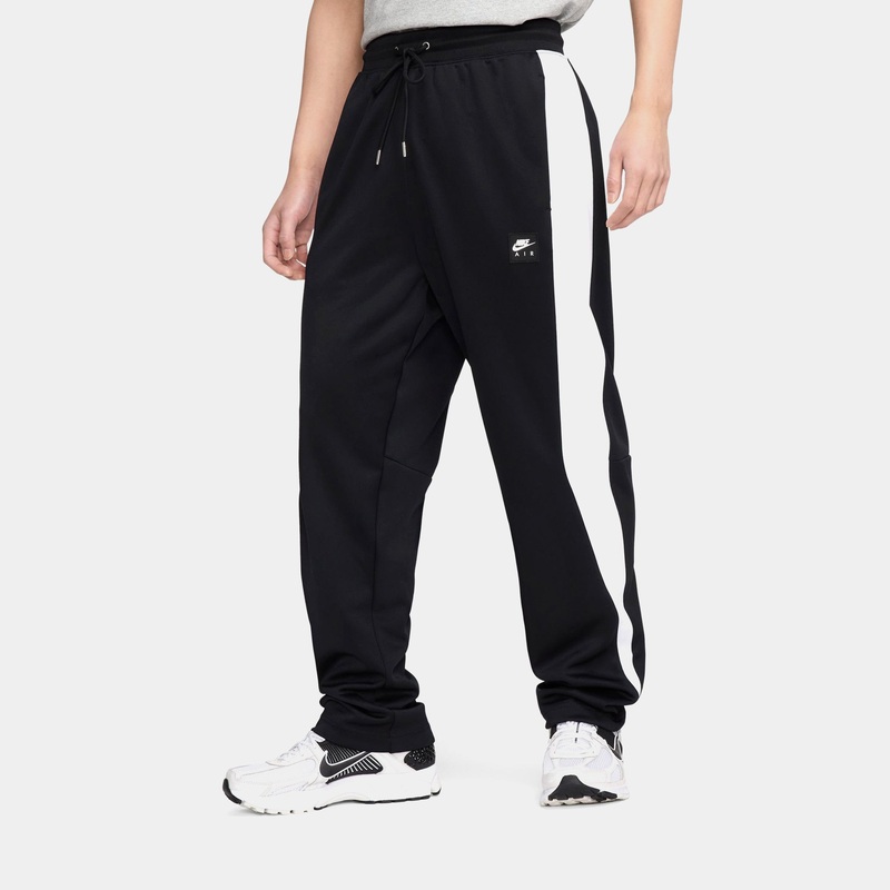 Air Poly Knit Track Mens Pants (Black/White)