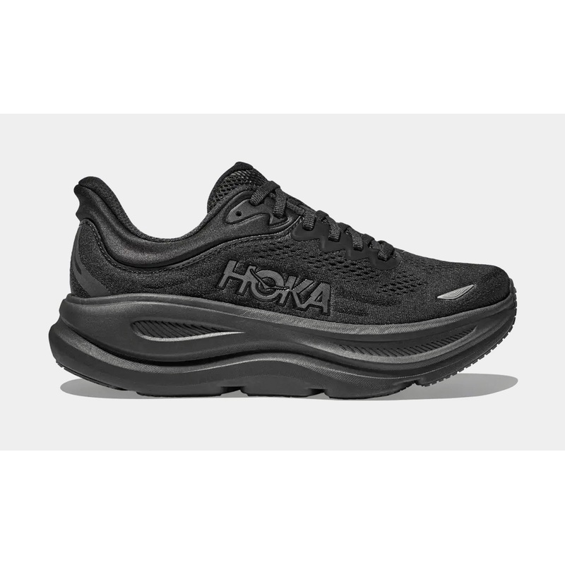 Bondi 9 Mens Running Shoes (Black/Black)