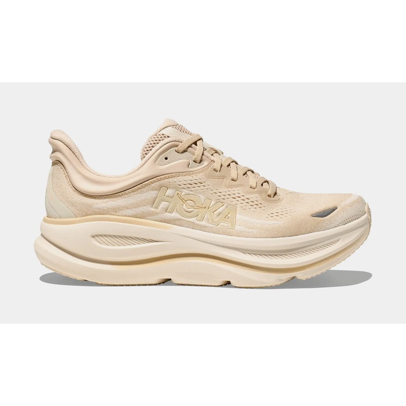 Bondi 9 Mens Running Shoes (Oatmeal/Oat Milk)
