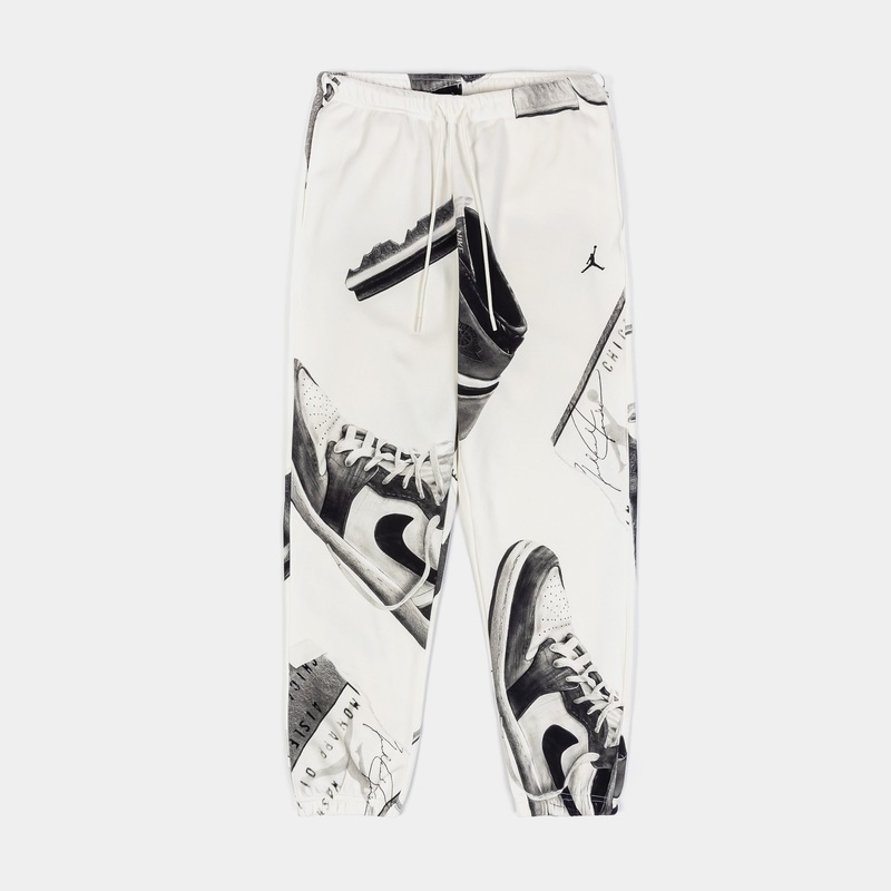 Brooklyn Fleece Chicago vs Washington Joggers Womens Sweatpants (Beige/Black)