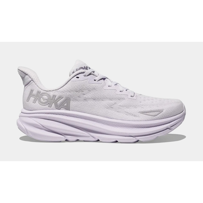 Clifton 9 Womens Running Shoes (Starlight Glow)