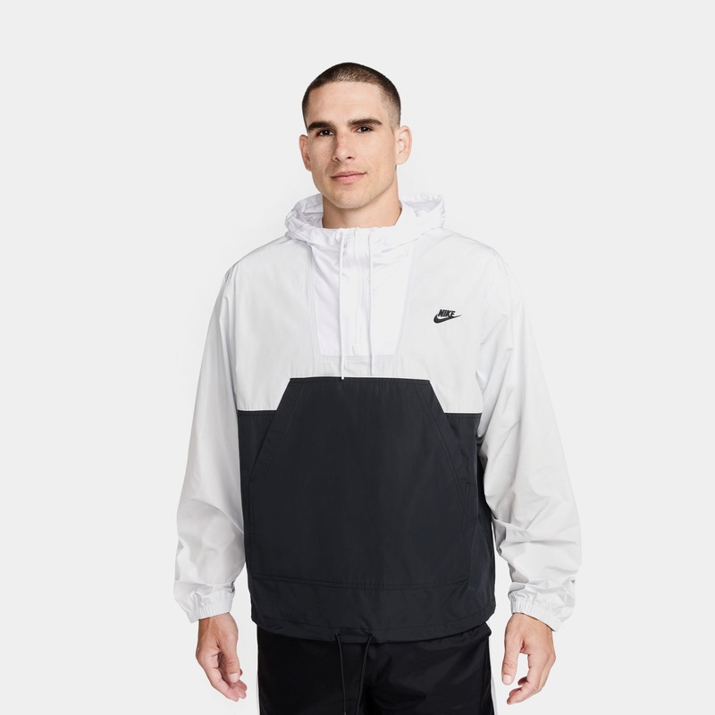 Club Marina Anorak Mens Jacket (Photon Dust/Black/White)