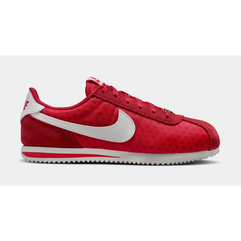 Cortez Valentines Day Grade School Lifestyle Shoes (Light Crimson/Summit White/Fire Red/Dark Team Red/Pink Foam)