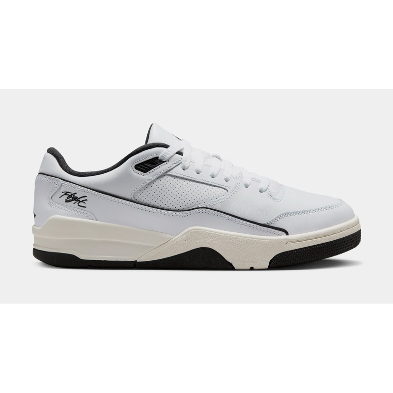 Flight Court Mens Lifestyle Shoes (White/Black/Sail) Free Shipping