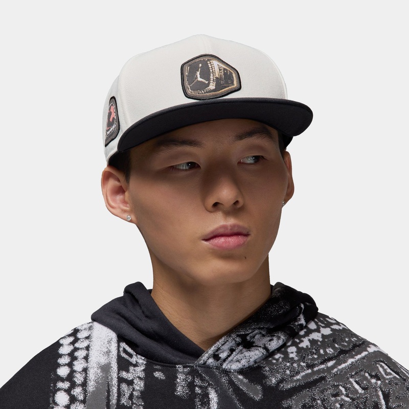 Flight MVP Pro Structured Cap Mens Hat (Beige/Black)
