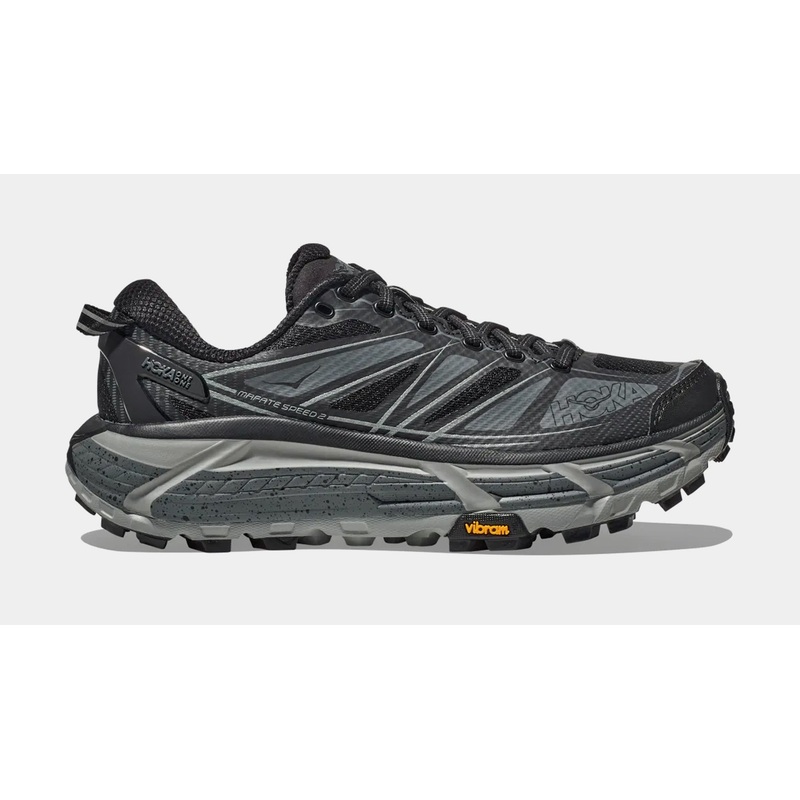 Mafate Speed 2 Mens Running Shoes (Black/Castlerock)