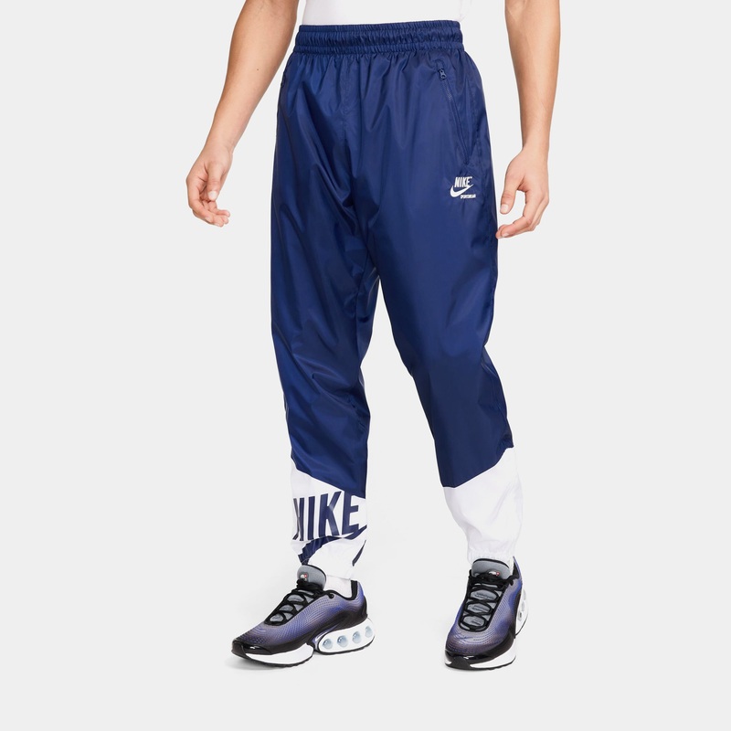 Windrunner Lined Woven Mens Pants (Blue Void/White/Sail)