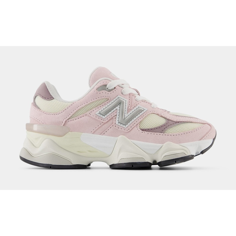 9060 Preschool Running Shoes (Pink/Yellow/White)