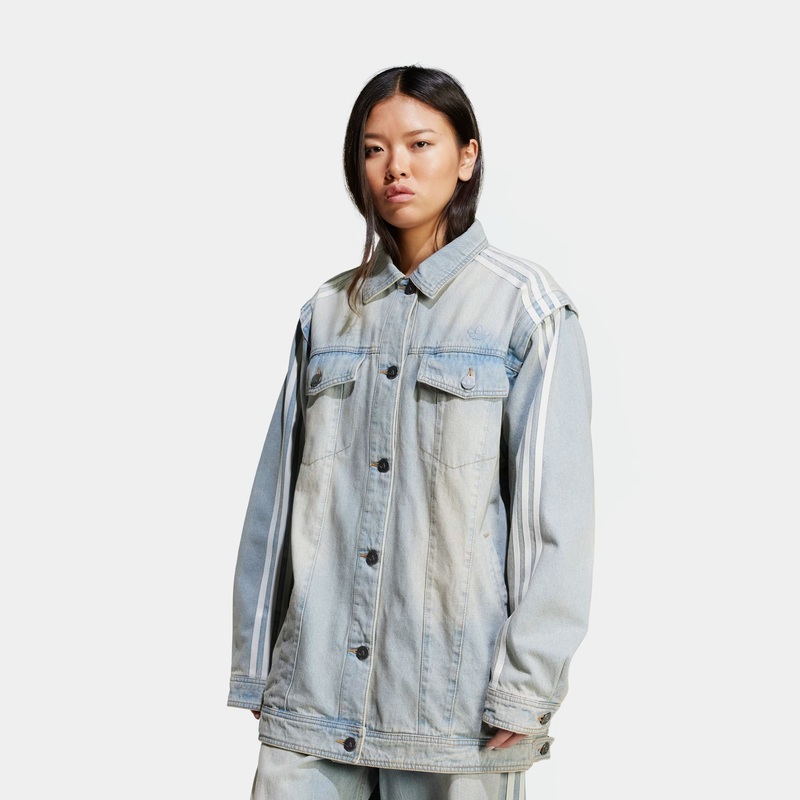 Adilenium Season 3 Two In One Denim Womens Jacket (Blue)