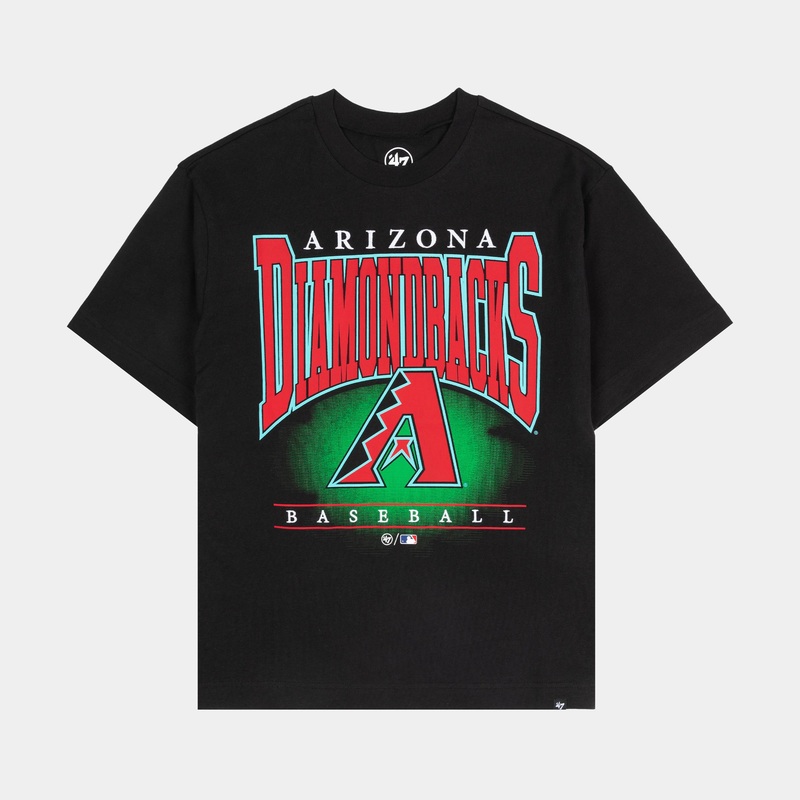 Arizona Diamondbacks Corner Mens Short Sleeve Shirt (Black/Red)