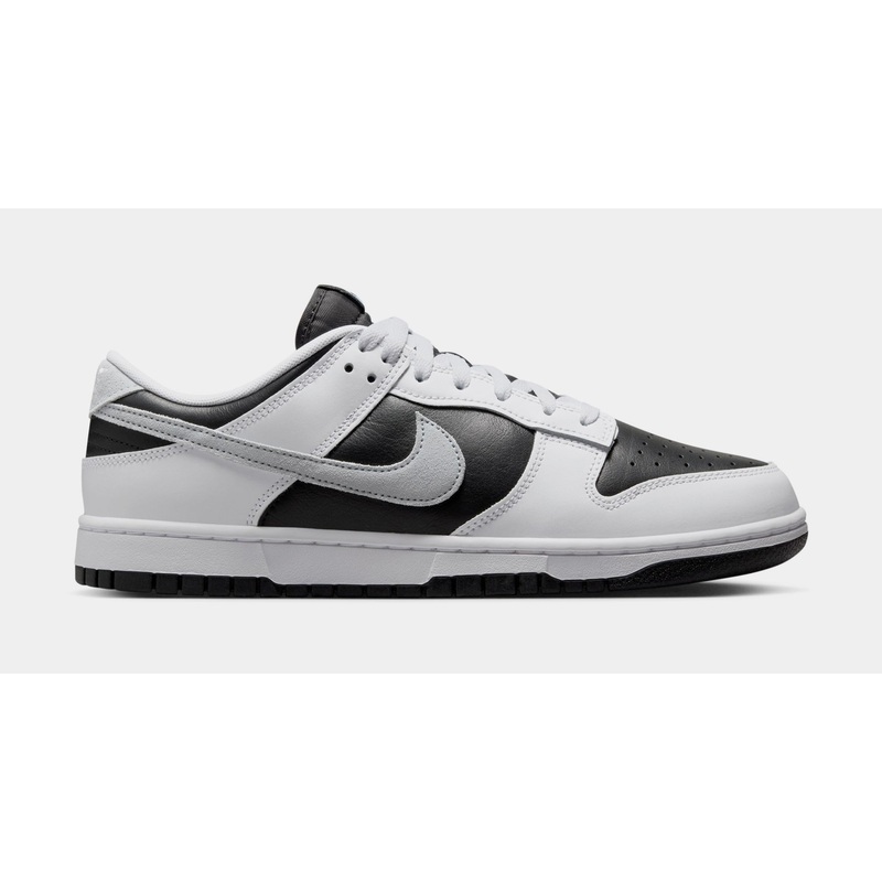 Dunk Low Mens Basketball Shoes (White/LT Armory Blue/Black) Free Shipping