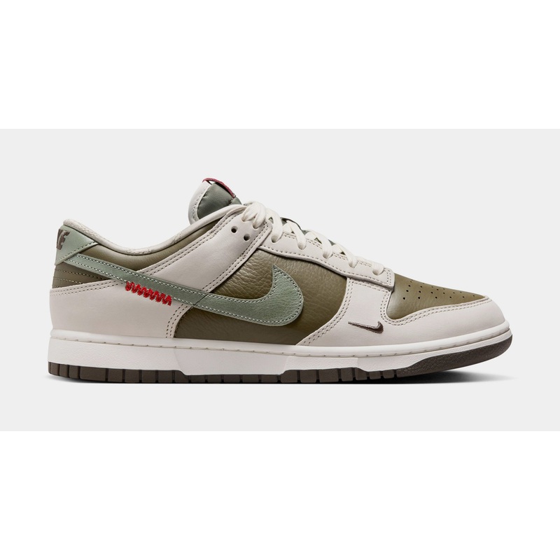 Dunk Low Year Of The Snake Mens Lifestyle Shoes (Medium Olive/Jade Horizon/Sail/Ironstone/University Red/Sail)