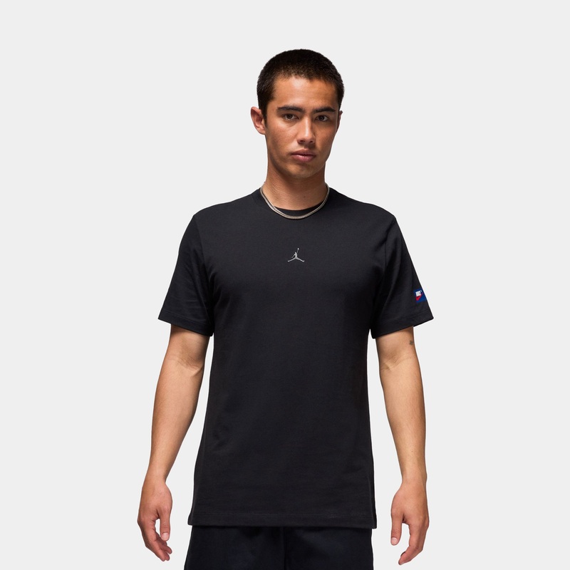 Flight Essentials Vintage AJ1 Mens Short Sleeve Shirt (Black/Sail)