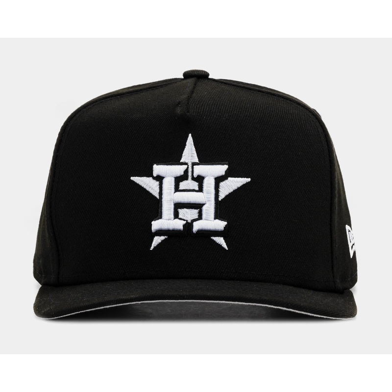 Houston Astros 950AF Snapback Mens Hat (Black/White)
