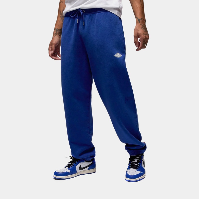 JDN Rare Air Fleece Joggers Mens Sweatpants (Navy/White)