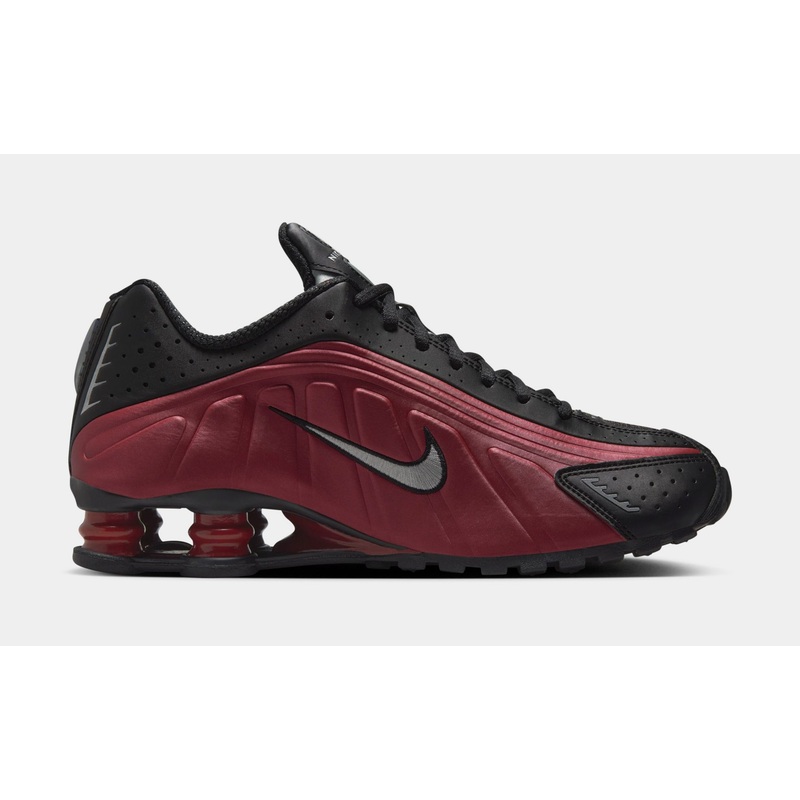 Shox R4 Womens Running Shoes (Red/Black)