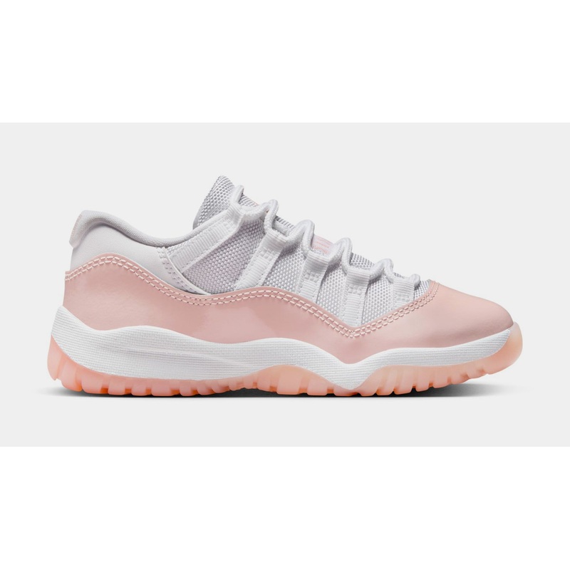 Air Jordan 11 Retro Low Legend Pink Preschool Lifestyle Shoes (White/Legend Pink)