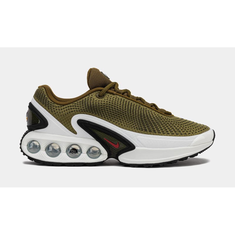 Air Max DN Olive Flak Mens Running Shoes (Olive Flak/Gym Red/Black/Summit White)