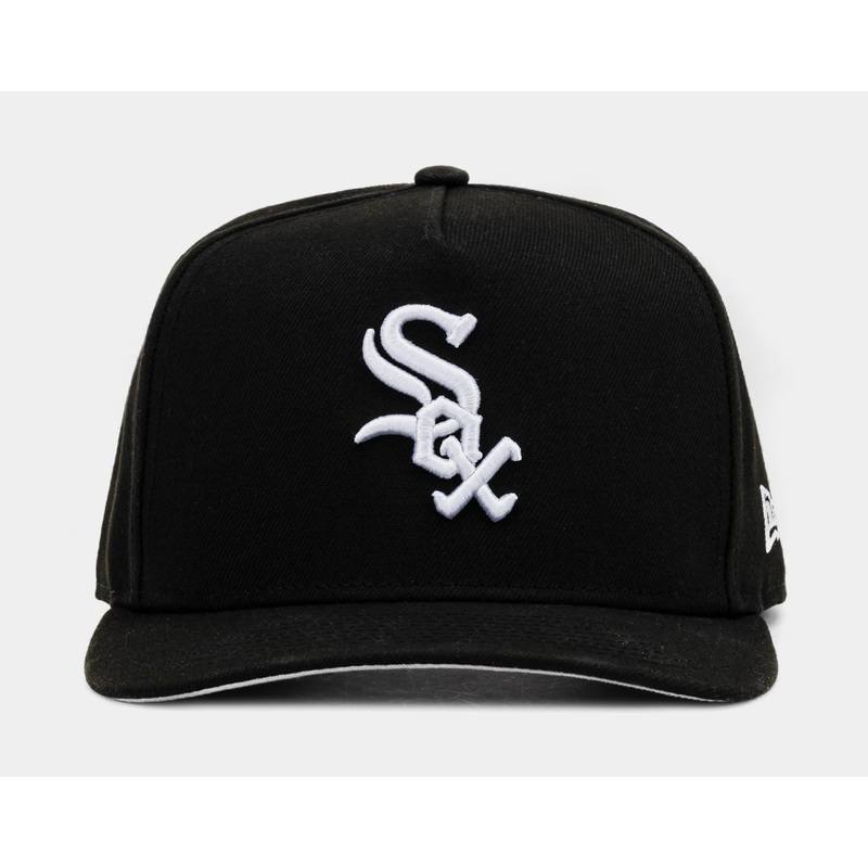Chicago White Sox 950AF Snapback Mens Hat (Black/White)