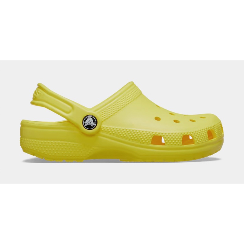 Classic Clog Infant Toddler Sandals (Yellow)