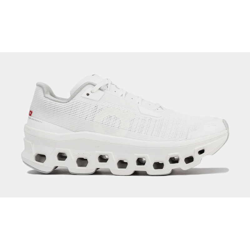 Cloudmonster Void Womens Running Shoes (White/White)