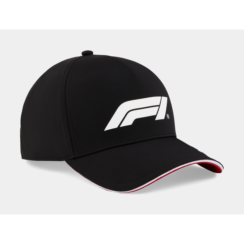 F1 BB Snapback Mens Hat (Black/White)