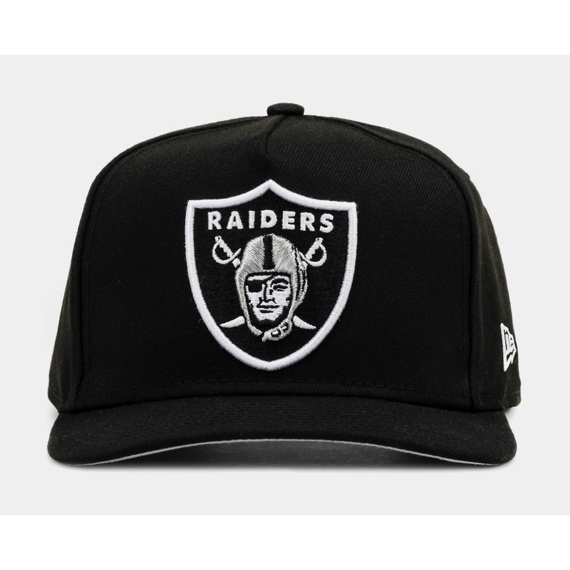 Las Vegas Raiders 950AF Snapback Mens Hat (Black/White)