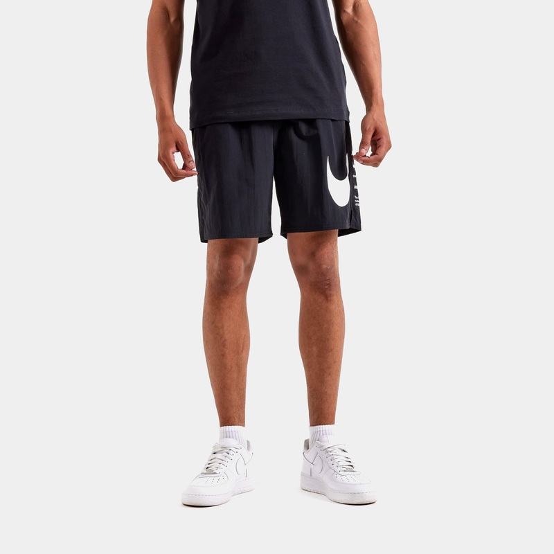 Swim Breaker Fully Lined Volley 7″  Mens Shorts (Black)