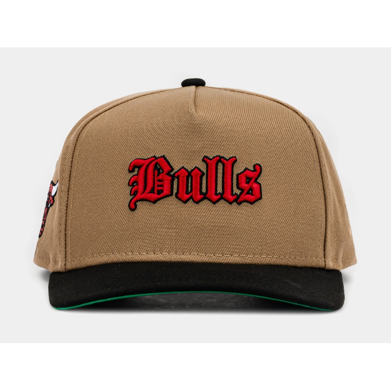 The  Exclusive Chicago Bulls Khaki 950AF Snapback (Khaki/Red)